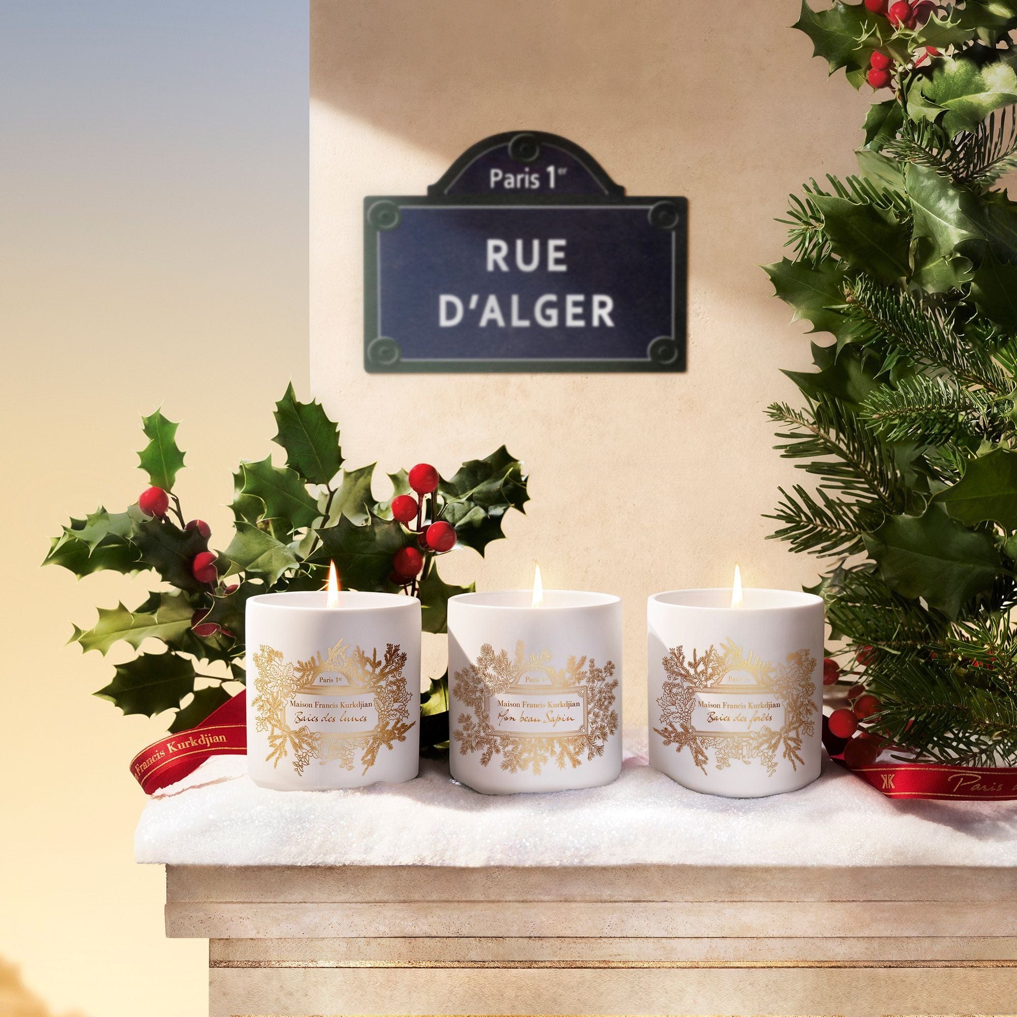 Baies des Forets de Maison Francis Kurkdjian Vela perfumada - Imagen 3