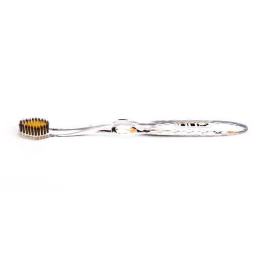 Charcoal & Gold Toothbrush - Imagen 3