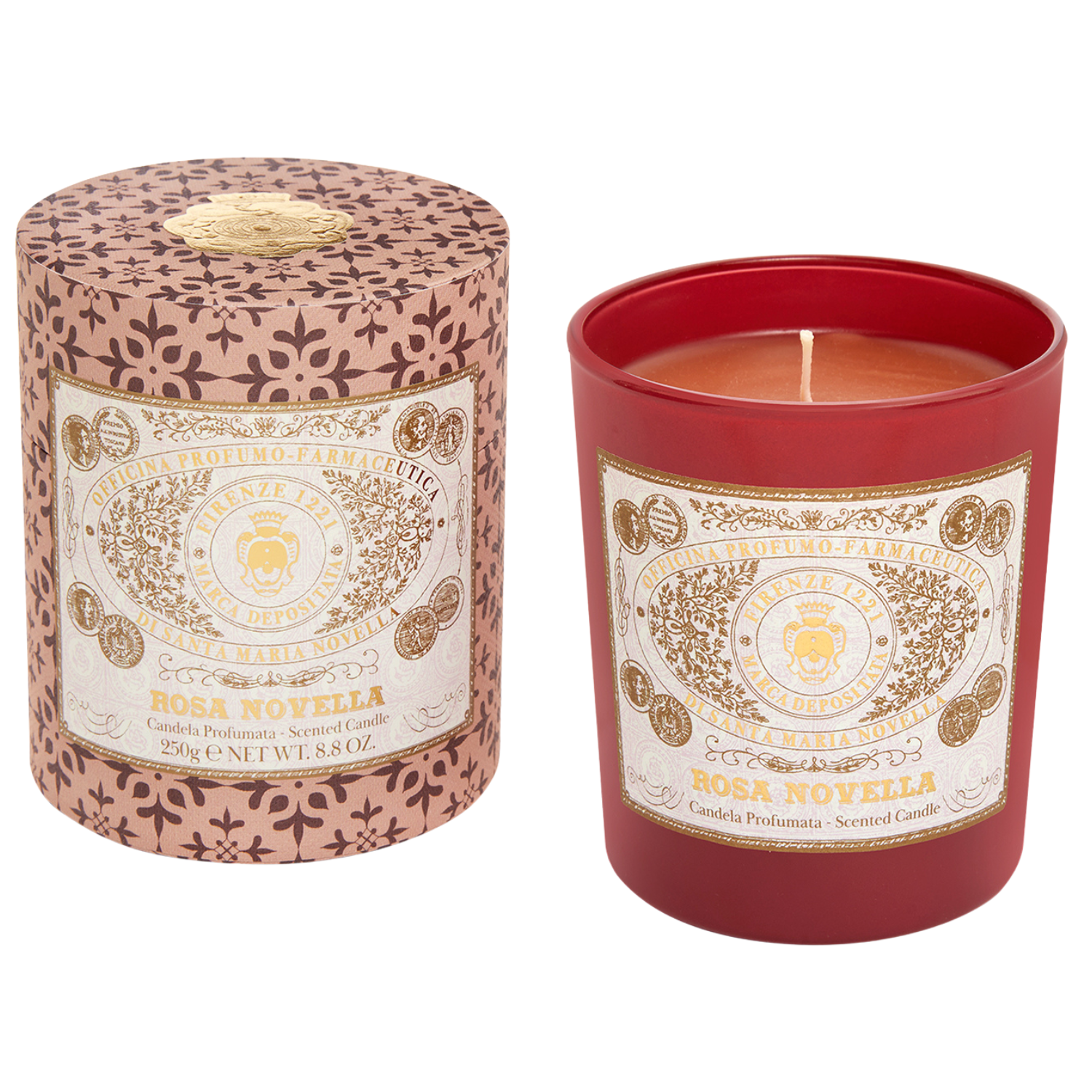 Rosa Novella Scented Candle 1221 Edition - Imagen 3