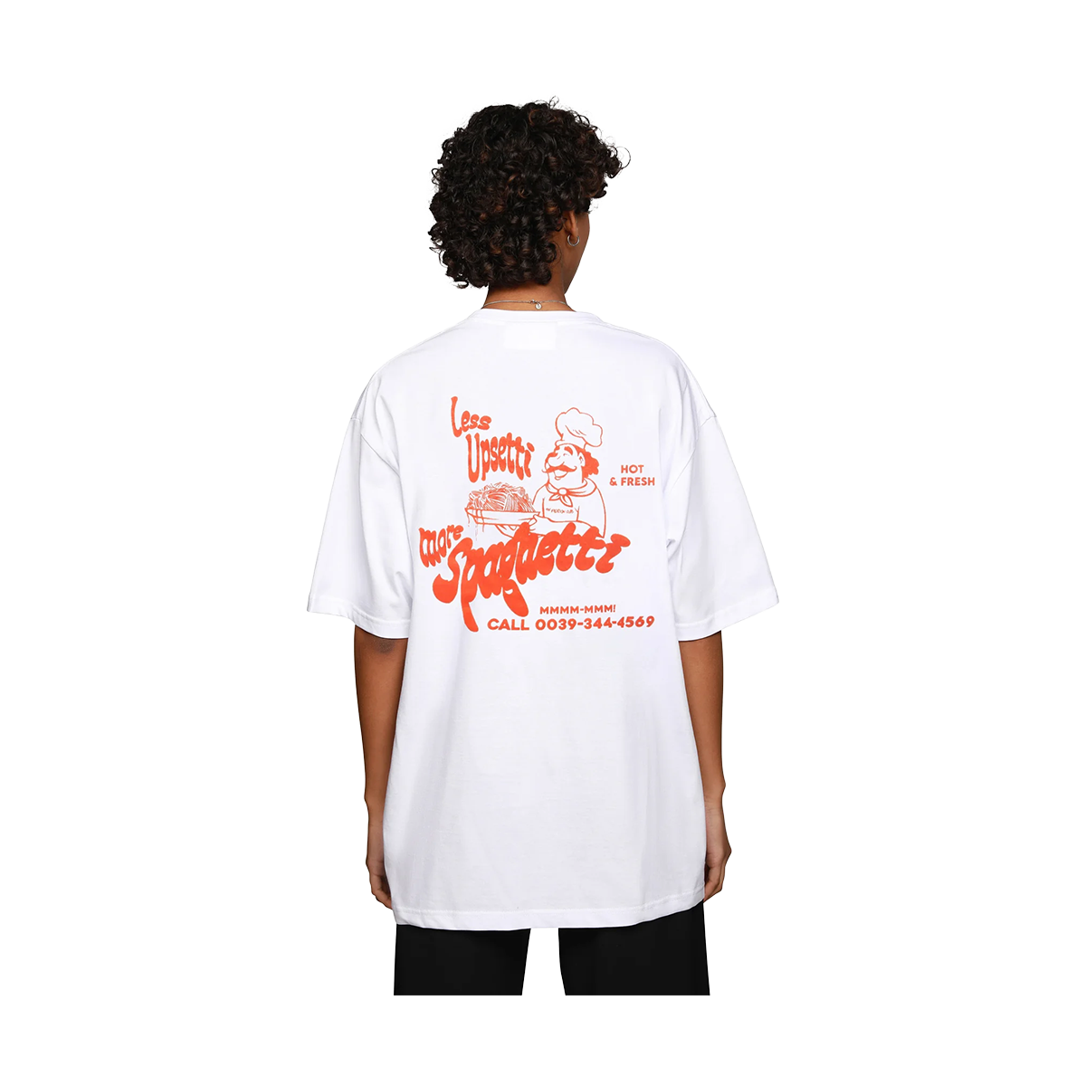 Camiseta Less Upsetti