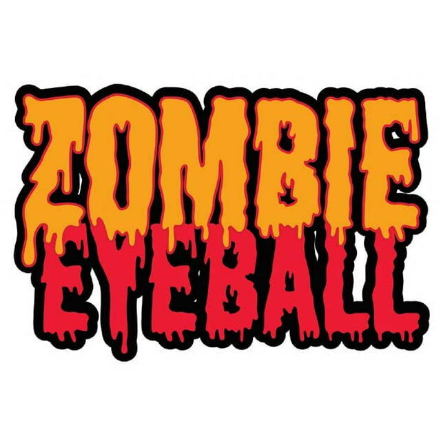 Halloween Zombie Eyeball Sour Slime Candy, Black Raspberry Flavored Slime, 3.5 Ounce Containers - 9 Count Display Box - Imagen 3